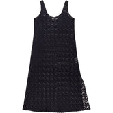 Hush Black Embroidered Floral Dress
