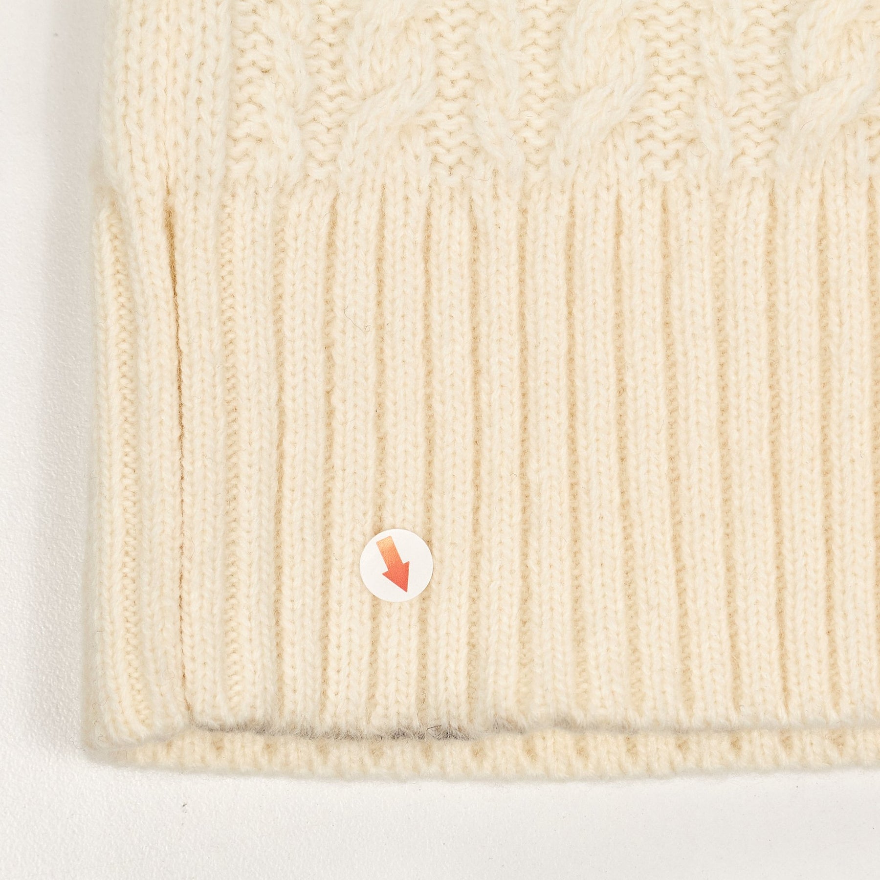 Baukjen Cream Cable Knit Jumper