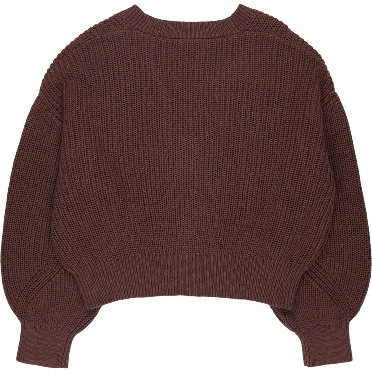 OMNES Brown Hopper Cotton Cardigan