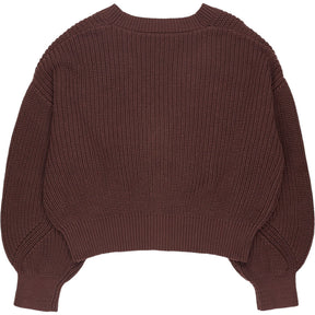 OMNES Brown Hopper Cotton Cardigan