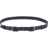 YMC Navy Leather Belt