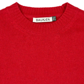 Baukjen Red Knit Jumper