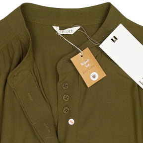 Hush Khaki Alexa Oversized Short Sleeve Blouse