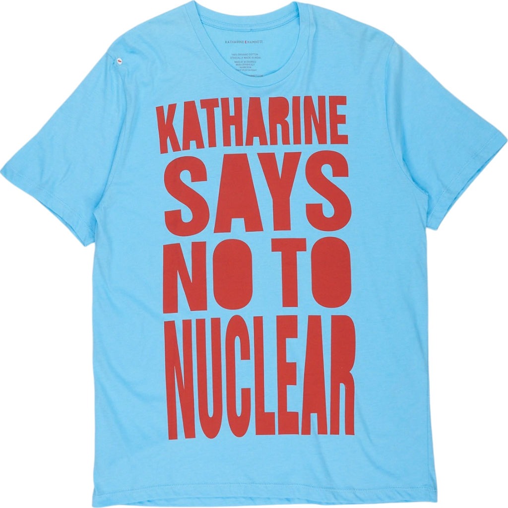 Katharine Hamnett Blue T-Shirt