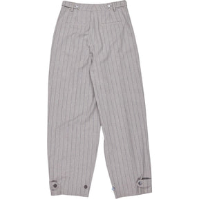 Vivere Grey Striped Trousers