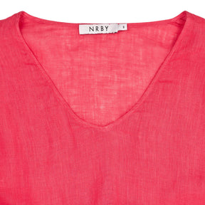 NRBY Pink Linen Dress
