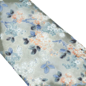 Moss Green Floral Liberty Fabric Tie