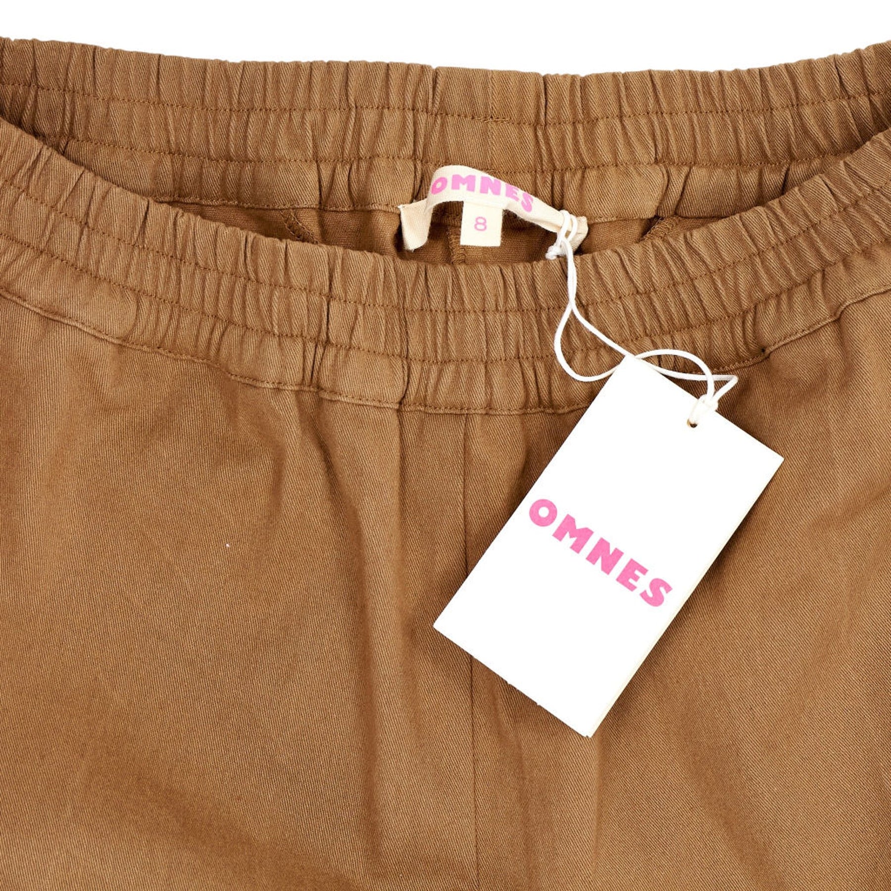 OMNES Tan Cotton Extra Trousers