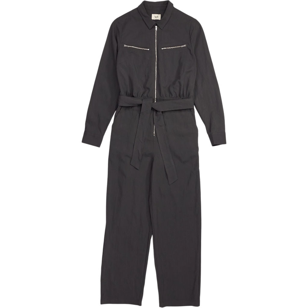 Hush Black Zip Up Jumpsuit