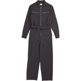 Hush Black Zip Up Jumpsuit