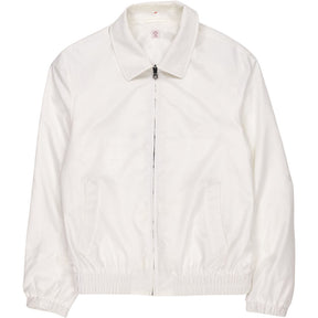 P. Johnson White Polyester Jacket