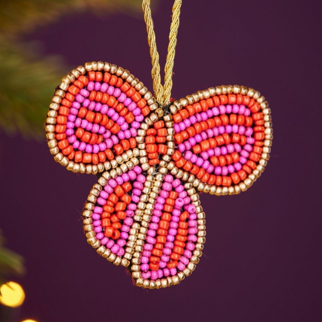 Bow Beaded Decoration