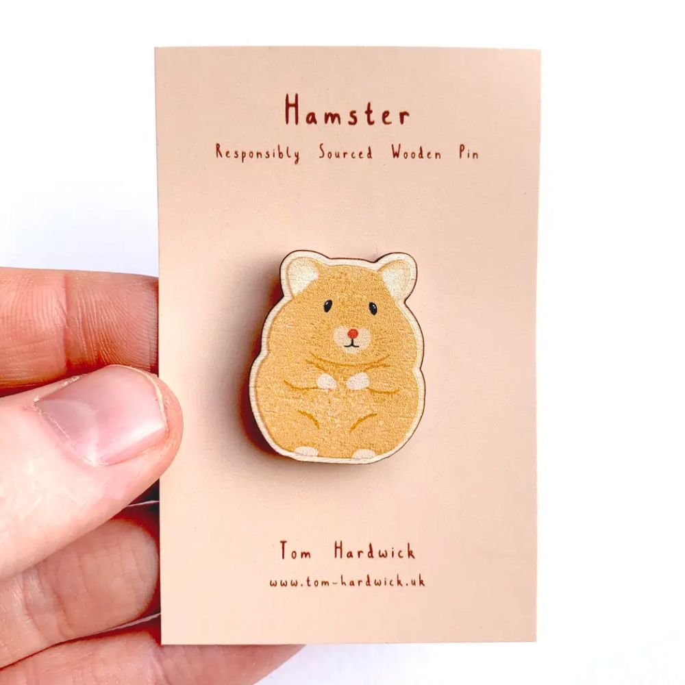 Hamster Wooden Pin