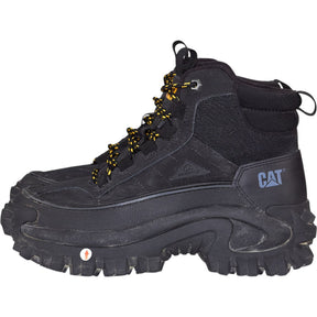 CAT Black Waterproof Nubuck Boots