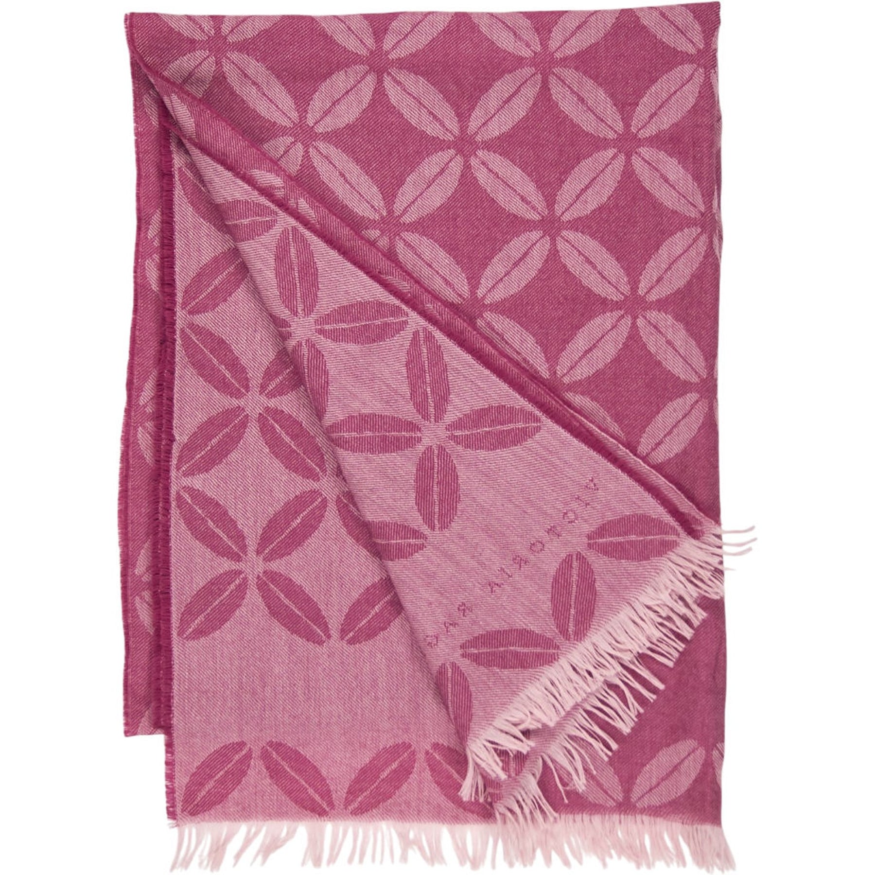 Victoria Ragna Pink Patterned Scarf