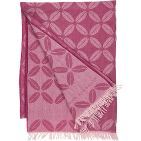 Victoria Ragna Pink Patterned Scarf