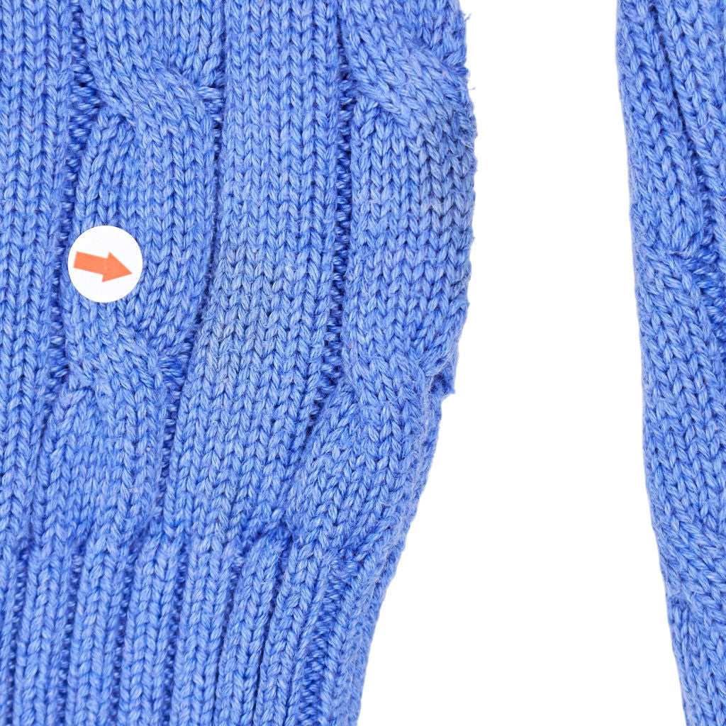 Polo Ralph Lauren Blue Cable Knit Jumper