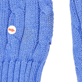 Polo Ralph Lauren Blue Cable Knit Jumper