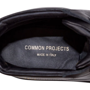 Common Projects Black Original Achilles Mid Trainers