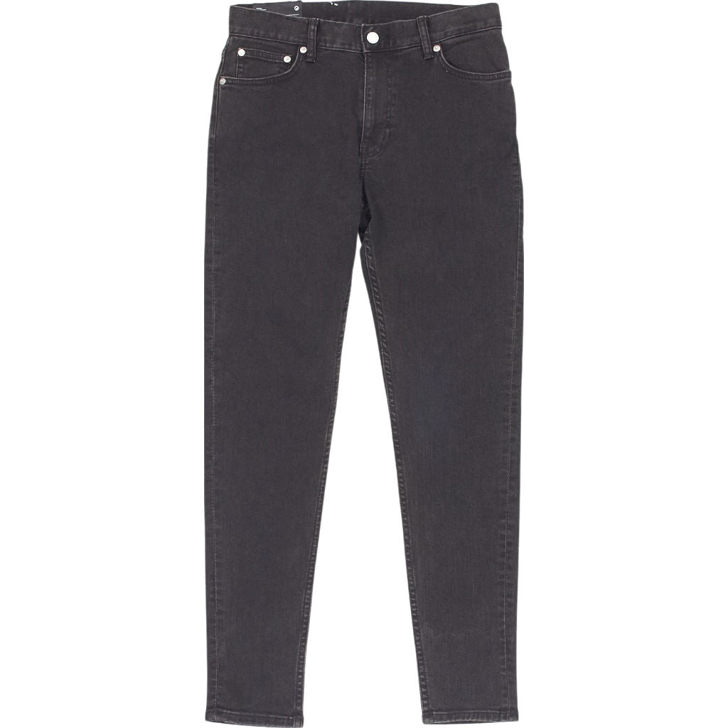 Weekday Black Cone Tapered Jeans
