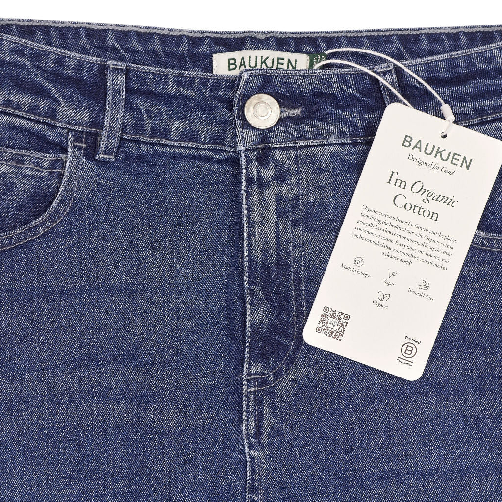 Baukjen Blue Denim Skirt