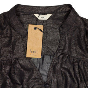 Hush Bronze Metallic Abelia Dress