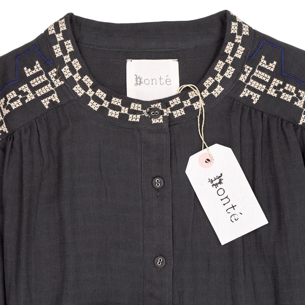Bonté Charcoal Grey Eden Dress