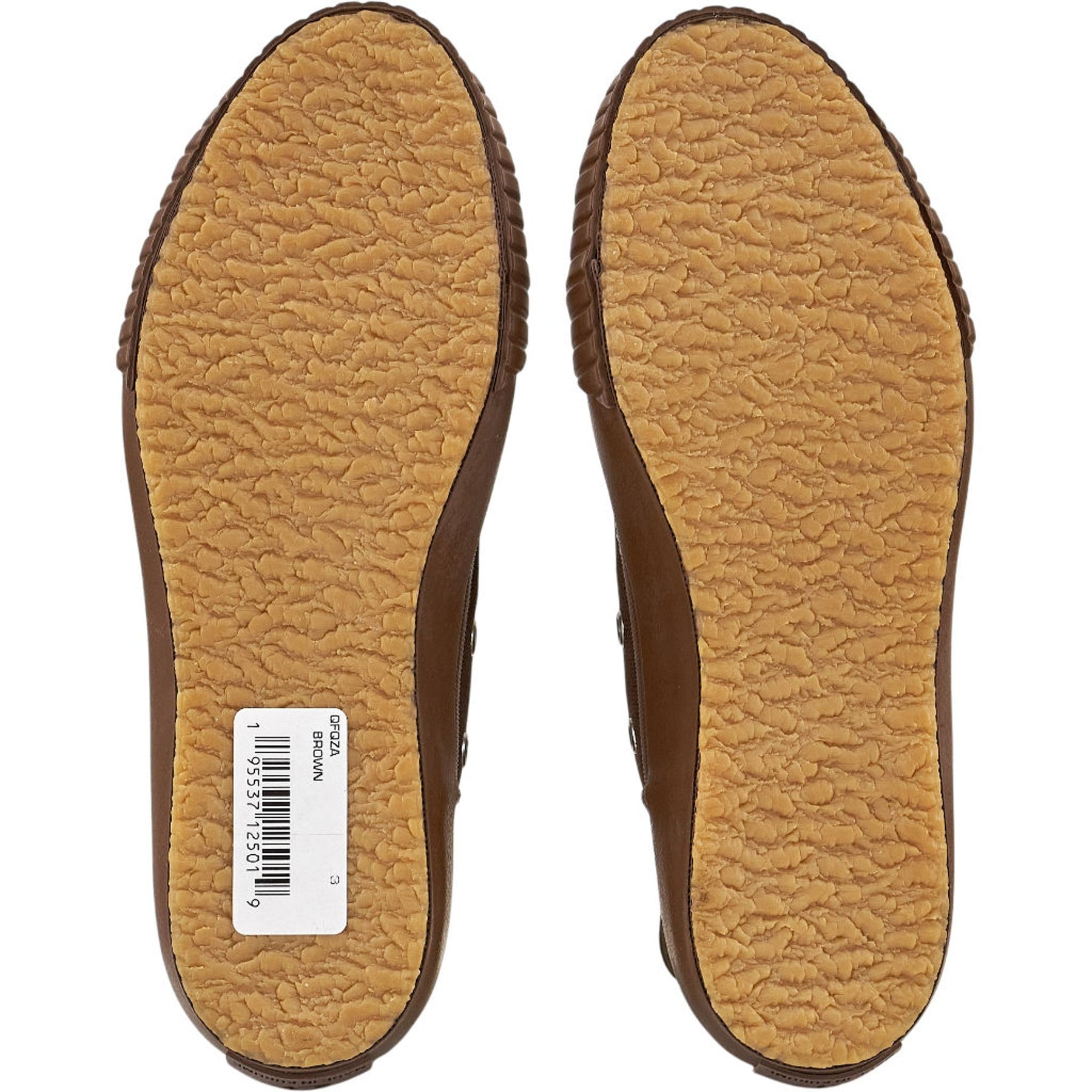 YMC Moonstar Brown Canvas High-Top Trainers