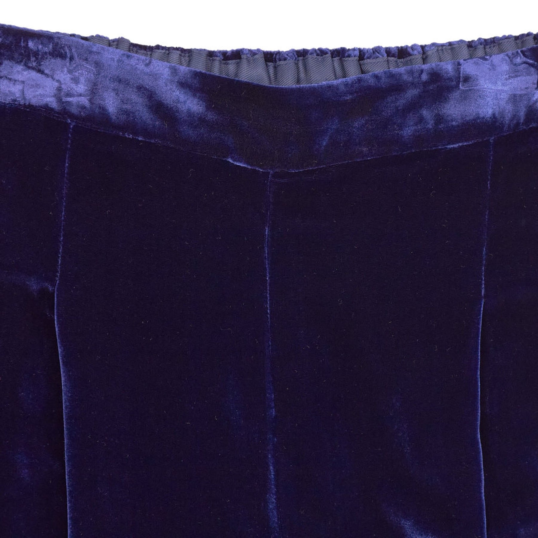 NRBY Navy Velvet Culottes