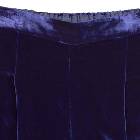 NRBY Navy Velvet Culottes