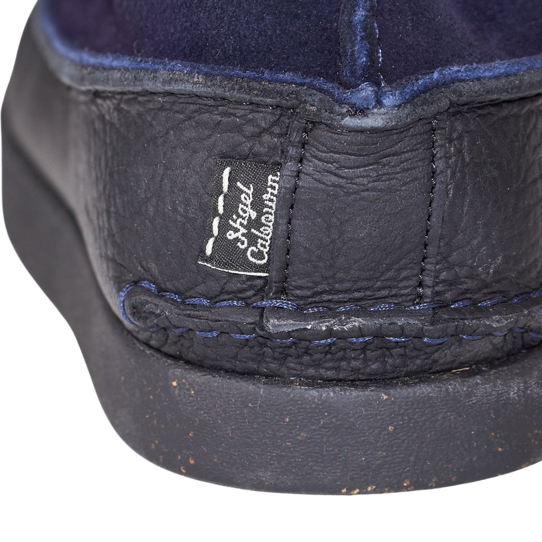 Yogi x Nigel Cabourn Navy & Black Finn II Shoes