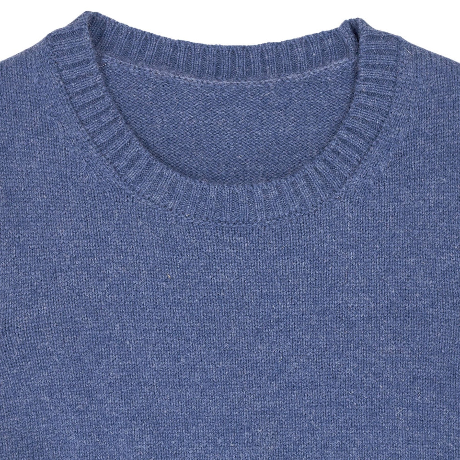 Beaufort Blue Wool Blend Sleeveless Knit Size label removed