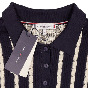 Tommy Hilfiger Navy Stripe Polo Dress