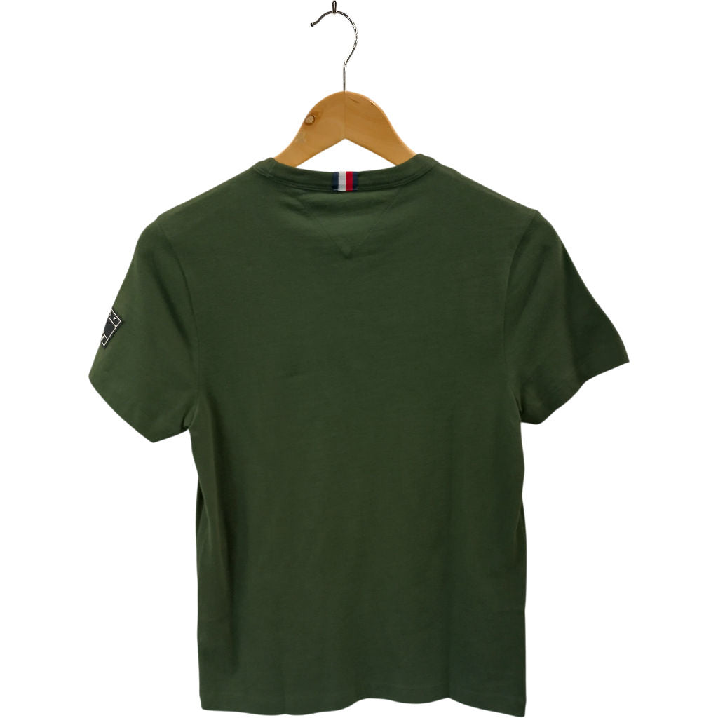 Tommy Hilfiger Green Cotton T-Shirt
