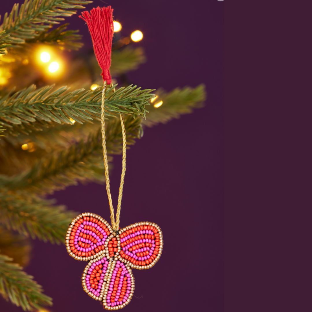 Bow Beaded Decoration