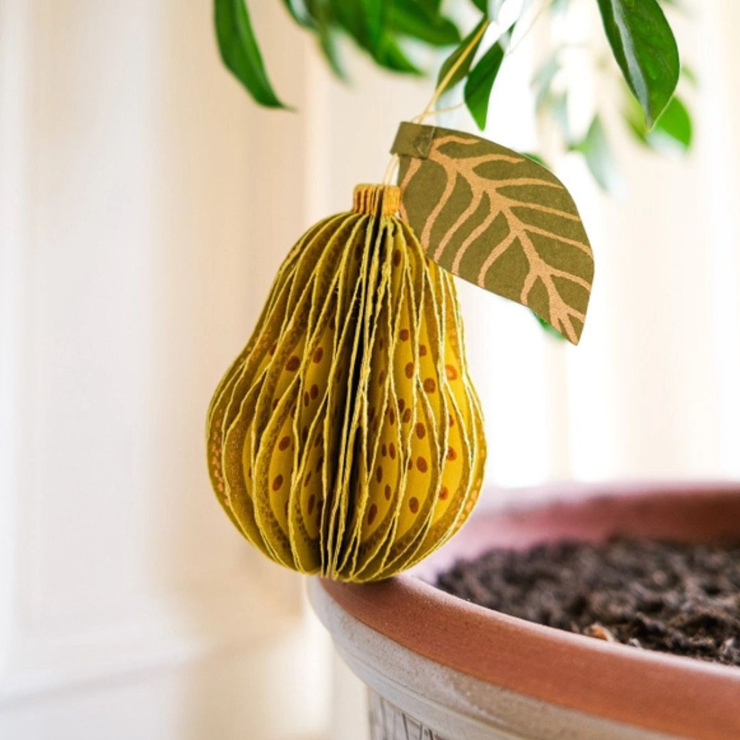 Honeycomb Paper Fruit Decoration- 3 designs
