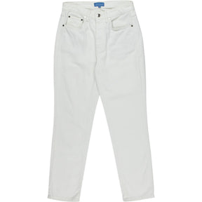 Beaufort & Blake White Denim Trousers