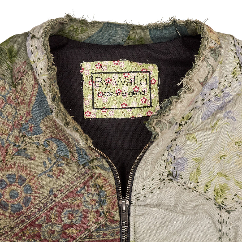 By Walid Multicolour Patchwork Jacket