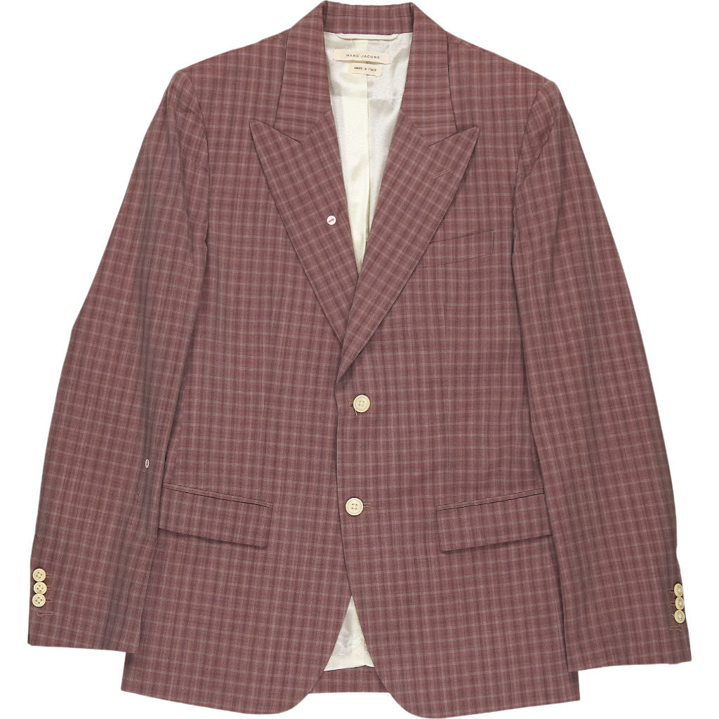 Marc Jacobs Pinky Brown Check Suit Donated By Jarvis Cocker