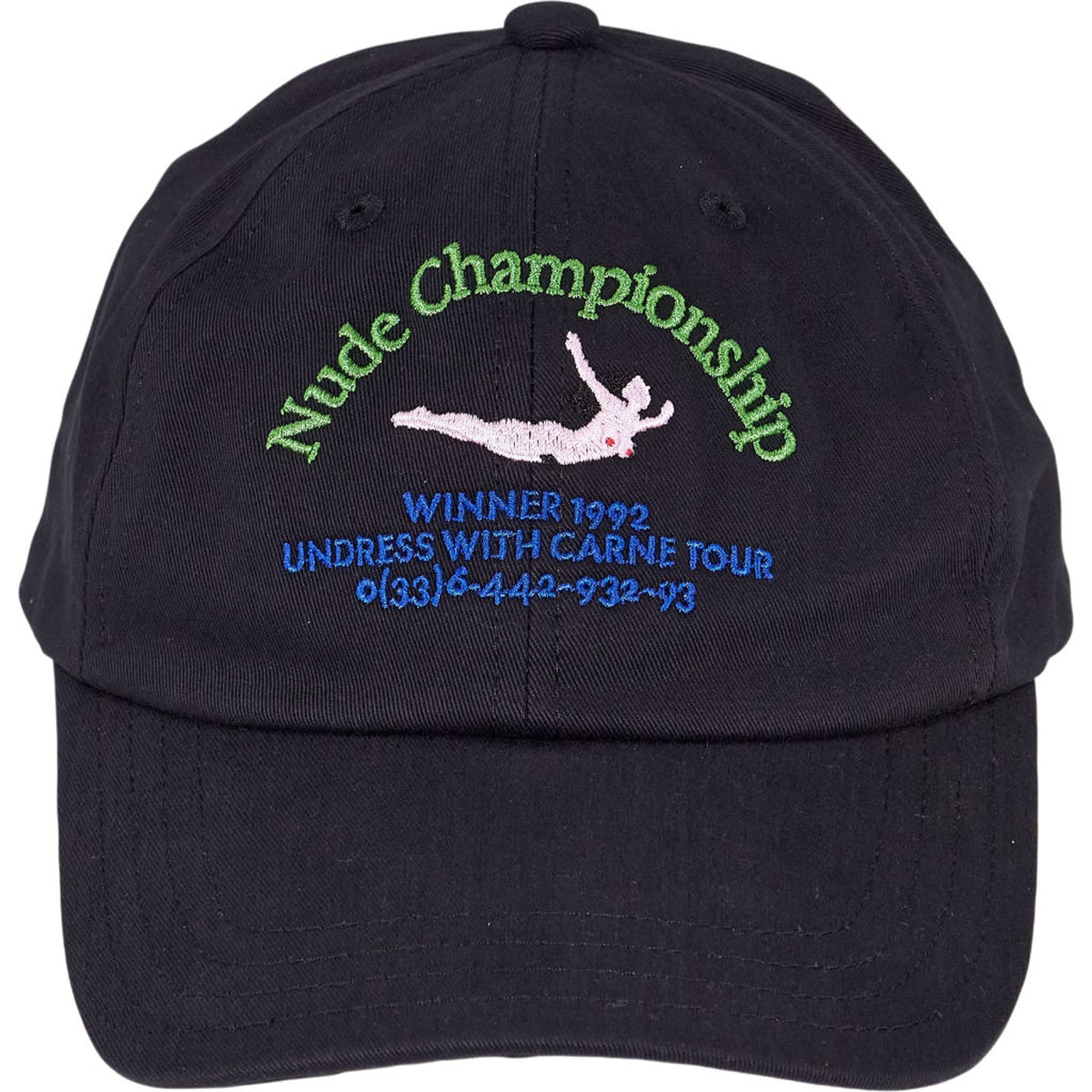 Carne Bollente Black Nude Championship Cap