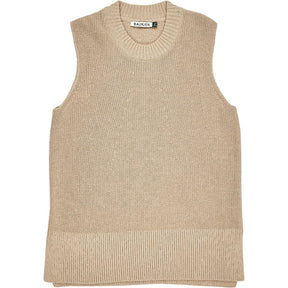 Baukjen Beige Sleeveless Knitted Vest