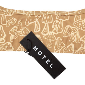 Motel Tan Mushroom Elvina Bikini Top
