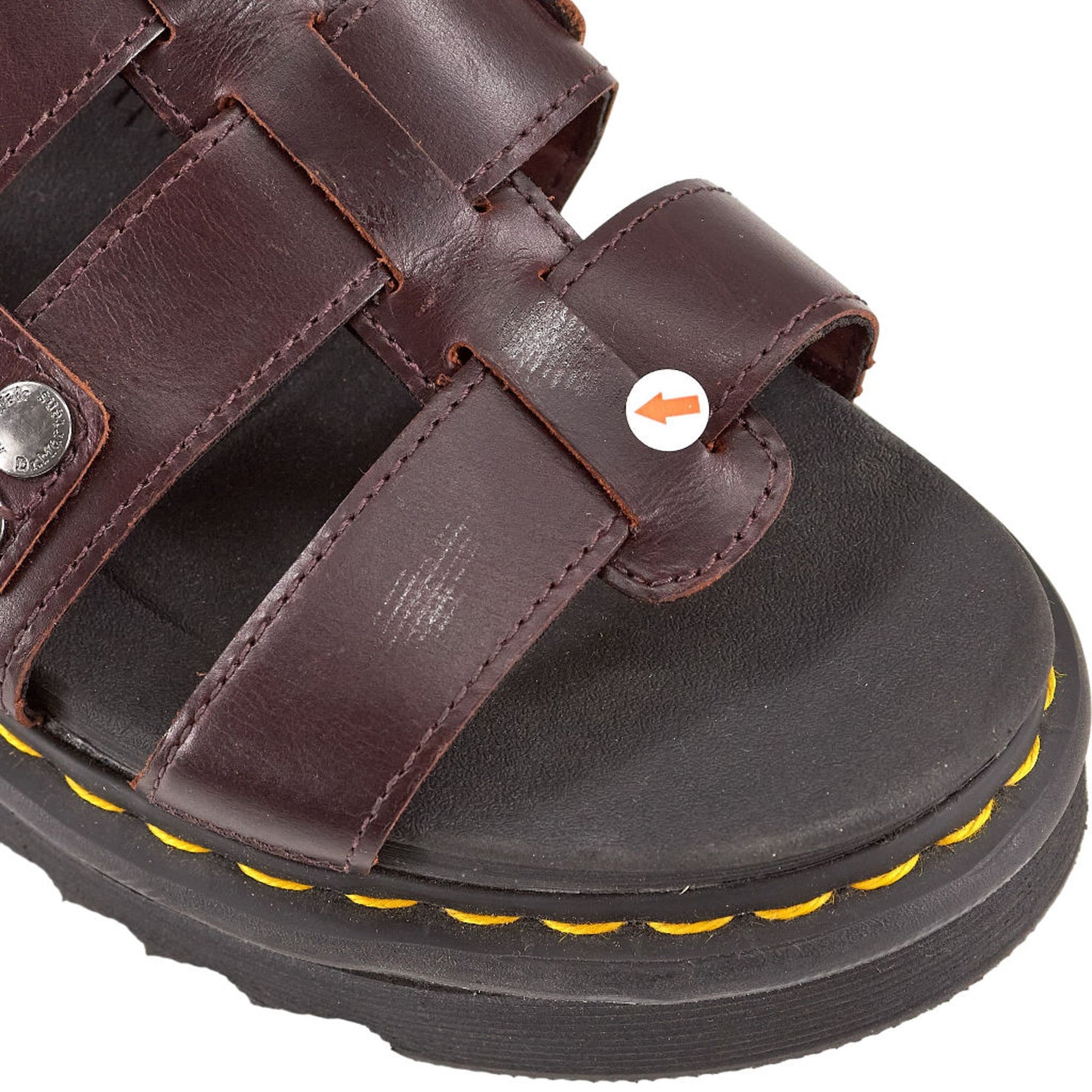 Dr. Martens Brown Leather Sandals