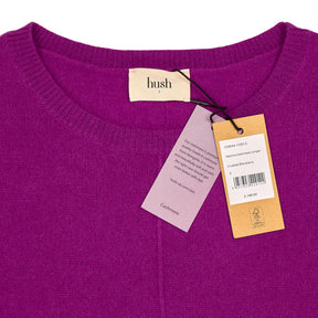 Hush Crushed Blackberry Saphia Cashmere Jumper