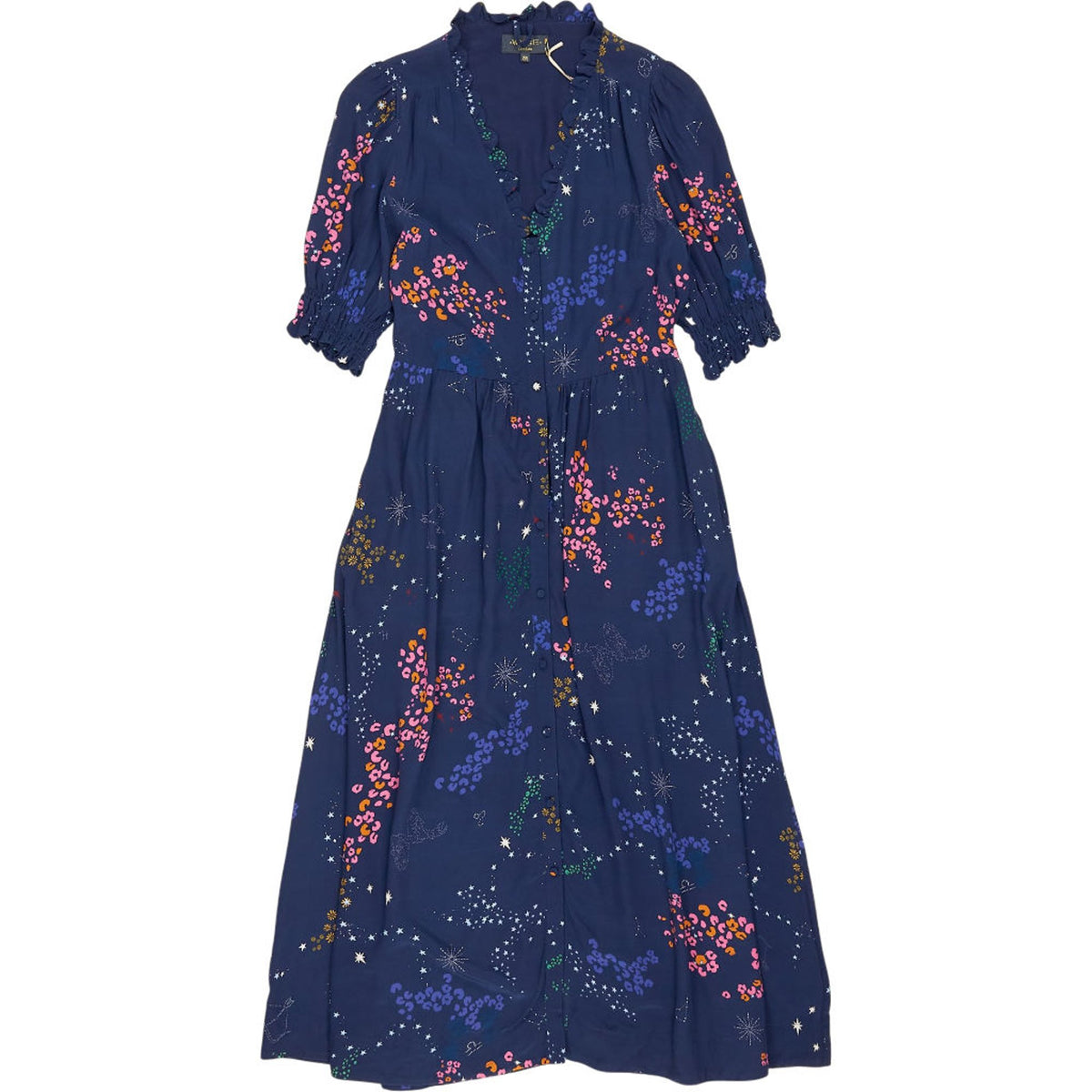 WYSE Navy Lillian Dress