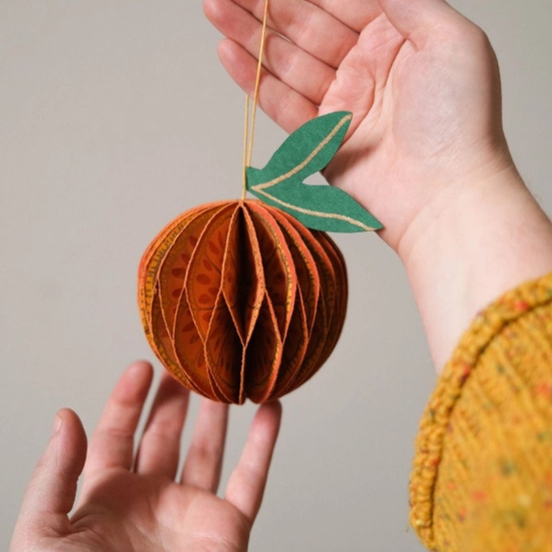 Honeycomb Paper Fruit Decoration- 3 designs