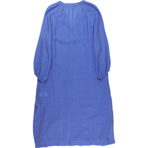 NRBY Blue Linen Button Dress S