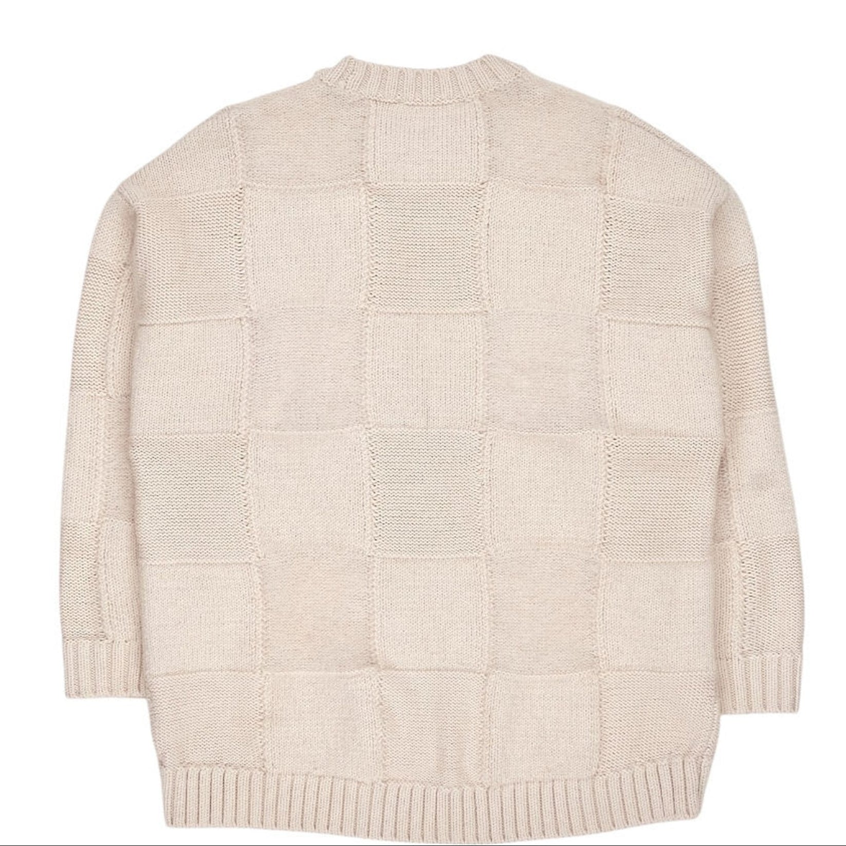 COS Cream Wool Blend Jumper