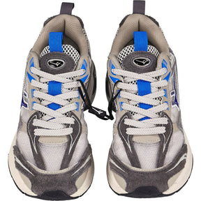 Often Pull & Bear Grey Blue Athletic Trainers