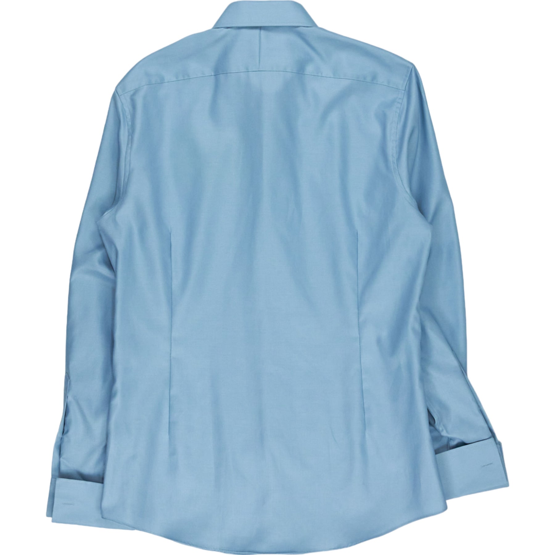 Moss Blue Cotton Formal Shirt